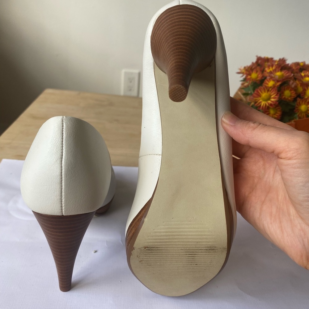 Open Toe Pump With Platform - image 5